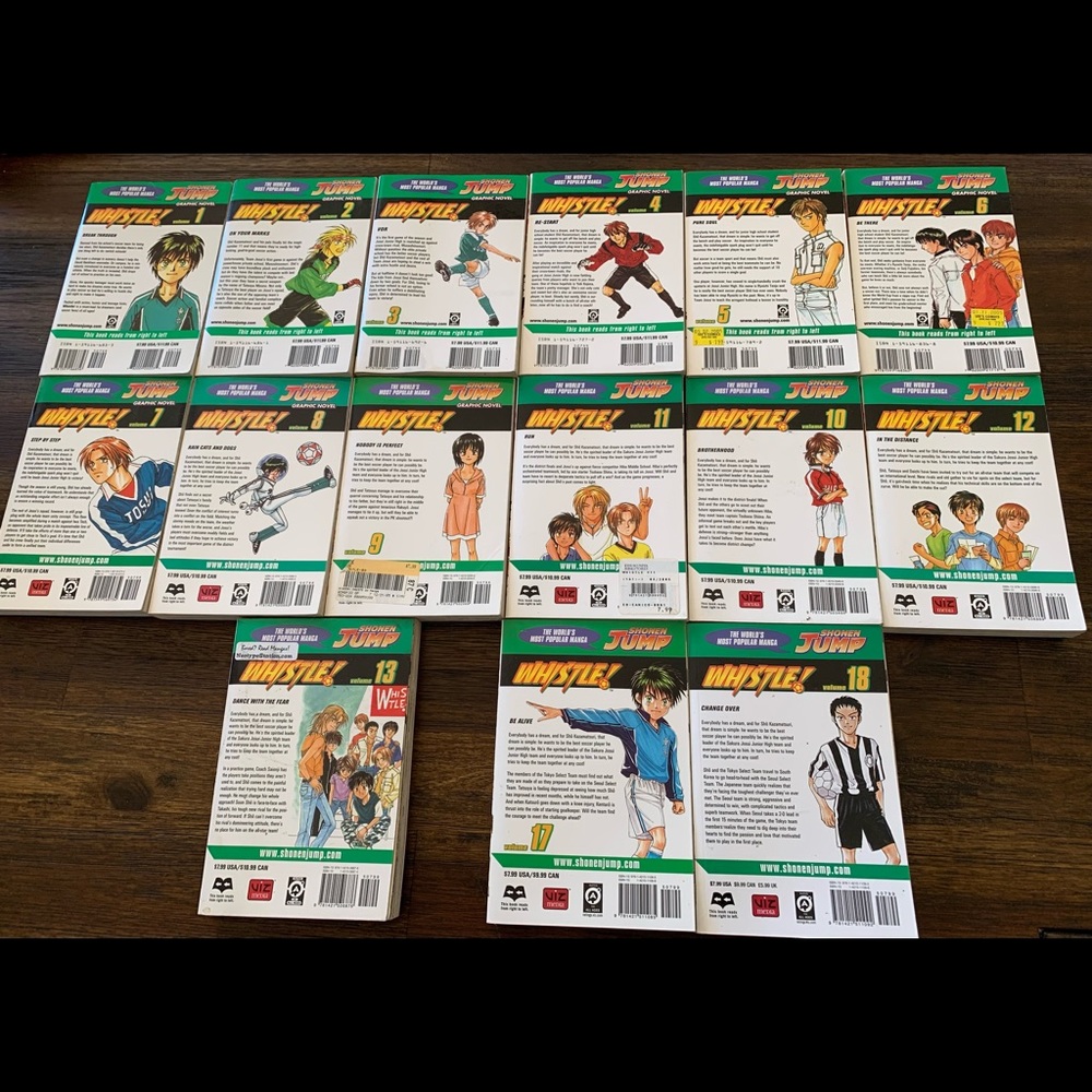 Whistle Manga Book Lots - Picture 3 of 4